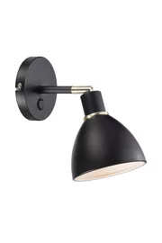   
                        
                        Бра NORDLUX (Данія) 20213    
                         у стилі Лофт.  
                        Тип джерела світла: світлодіодна лампа, змінна.                                                 Кольори плафонів і підвісок: Чорний.                         Матеріал: Метал.                          фото 1