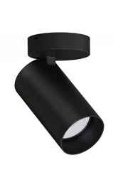   
                        
                        Точковий світильник NOWODVORSKI (Польща) 49817    
                         у стилі Хай-тек.  
                        Тип джерела світла: світлодіодна лампа, змінна.                         Форма: Коло.                         Кольори плафонів і підвісок: Чорний.                         Матеріал: Сталь.                          фото 1