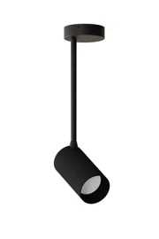   
                        
                        Точковий світильник NOWODVORSKI (Польща) 49862    
                         у стилі Хай-тек.  
                        Тип джерела світла: світлодіодна лампа, змінна.                         Форма: Коло.                         Кольори плафонів і підвісок: Чорний.                         Матеріал: Сталь.                          фото 1