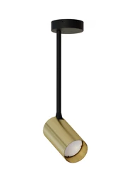   
                        
                        Точковий світильник NOWODVORSKI (Польща) 49865    
                         у стилі Лофт.  
                        Тип джерела світла: світлодіодна лампа, змінна.                         Форма: Коло.                         Кольори плафонів і підвісок: Золото.                         Матеріал: Сталь.                          фото 1