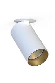   
                        
                        Точковий світильник NOWODVORSKI (Польща) 49888    
                         у стилі Лофт.  
                        Тип джерела світла: світлодіодна лампа, змінна.                         Форма: Коло.                         Кольори плафонів і підвісок: Білий, Золото.                         Матеріал: Сталь.                          фото 1