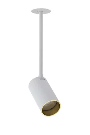   
                        
                        Точковий світильник NOWODVORSKI (Польща) 49913    
                         у стилі Лофт.  
                        Тип джерела світла: світлодіодна лампа, змінна.                         Форма: Циліндр.                         Кольори плафонів і підвісок: Білий, Золото.                         Матеріал: Сталь.                          фото 1