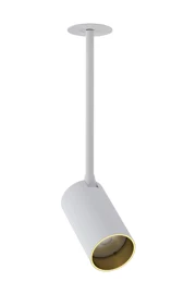   
                        
                        Точковий світильник NOWODVORSKI (Польща) 49918    
                         у стилі Лофт.  
                        Тип джерела світла: світлодіодна лампа, змінна.                         Форма: Циліндр.                         Кольори плафонів і підвісок: Білий, Золото.                         Матеріал: Сталь.                          фото 1